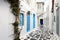 Streets of Mykonos island, Greece