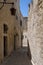 Streets in Old Castle Mdina, Malta
