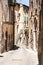 The streets of the old Italian city of Orvieto