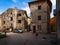 The streets of the old town of Porec. Croatia.