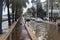Streets, promenades and beach flooded in the city of BenicÃ ssim after the rains and storms that flooded the town.