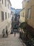 Streets and steep stairs, Lisbon Portugal