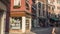 The streets of Venice, Italy. Ancient buildings and tiny inner yards