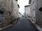 Streets of Vereuil sur Charente, France