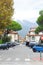 Streets of Viareggio, small town in northern Tuscany, Italy