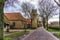 Streetscene of Ballum, Ameland, Friesland The Netherlands