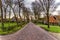 Streetscene of Ballum, Ameland, Holland