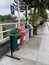 Streetside Guardian of Cleanliness: The Urban Waste Bin