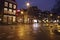 Streetview in Amsterdam Netherlands by night