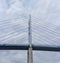 Strelasund Crossing Bridge in city Stralsund, Germany