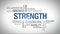 Strength - Animated Word Cloud