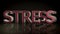 Stress 3d text