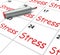 Stress Calendar Means Pressured Tense And