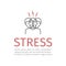 Stress line icon
