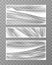 Stretched cellophane banner crumpl folded texture