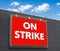 On strike