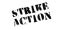 Strike Action rubber stamp