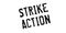 Strike Action rubber stamp