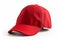 Striking Red Baseball Cap: Classic Accessory for Sporty Style!