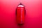 Striking Red Heavy Duty Hanging Punching Bag with Chains for Intense Boxing and Martial Arts Training Sessions