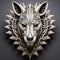 Striking Symmetrical Patterns: The Art Of Wolf Head Design