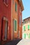 Strikingly colored houses, Roussillon, France
