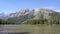 String lake and the grand tetons mountains