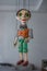 String operated puppet marionette from Prague Czech Republic