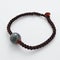 String rope Jade sculpture gemstone bracelet