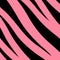 Stripe animals jungle tiger fur texture pattern black pink band