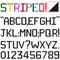 Stripe Font