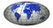 Stripe world globe 5