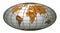 Stripe world globe 6