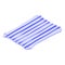 Striped blanket icon, isometric style