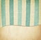 Striped blue and white fabric texture on vintage