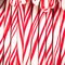 Striped candy cane, Christmas sweet close up