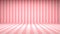 Striped candy pink studio backdrop with empty space for your content