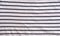 Striped cotton jersey fabric