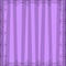 Striped lilac square background with cute vertical stripes framed with spider cobweb.
