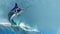 Striped marlin on sea, fish sword