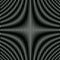 Striped psychedelic background with black and white moire lines