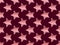 Striped stars seamless pattern in retro style 80s. Vector
