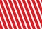 Stripes candy cane pattern. Diagonal straight lines Christmas background. Red and white peppermint wrapping paper. Simple trendy