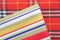 Stripes and plaid textiles