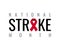 Stroke awareness month design in flat style