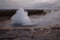 Strokkur - a fountain-type geyser erupting at the Haukadalur Geothermal Area, Iceland