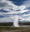 Strokkur geyser erupting