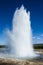 Strokkur Geyser Erupting. Iceland