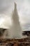 Strokkur geyser eruption, Haukadalur Valley, Iceland