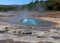 Strokkur Geysir at the beginning of eruption